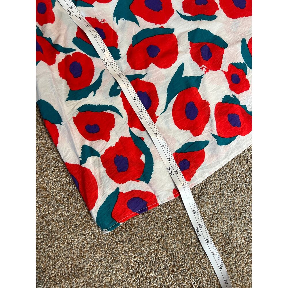 Bucket List Short and Shirt Set.  Flowered. Top is Medium Bottom is Large. - Picture 4 of 9